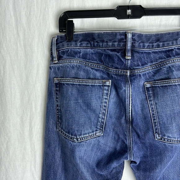 Outerknown Sea Ambassador Button Fly Men’s Slim Fit Indigo Jeans Size 31 X 32 - Picture 5 of 16